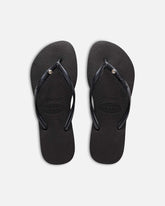 Havaianas Women's Slim Crystal Thongs Black