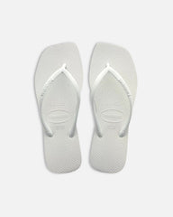 Havaianas Women's Slim Square Thongs White