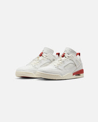 Jordan Spizike Low "El Vuelo" Summit White/Metallic Gold-Dragon Red