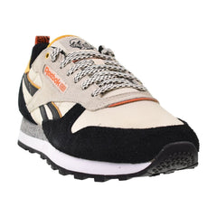 Reebok Classic Leather Men's Shoes Beige/Black/Blue