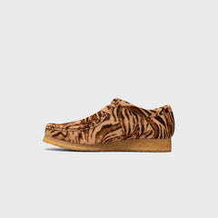 Clarks Wallabee - Tiger Print / Brown