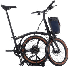 Brompton Electric G Line with Roller Frame 4 Speed Folding Bike - Space Black