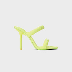 Alexander Wang Julie Tubular Webbing Sandal - Fluorescent Yellow