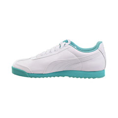 Puma Roma Basic Plus Men's Shoes Puma White/Blue Turquoise