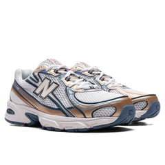 740 - Heron Blue/Vintage Indigo/Gold Metallic/Sea Salt