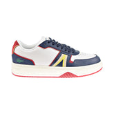 Lacoste L001 SMA Synthetic Men's Shoes White-Blue-Red