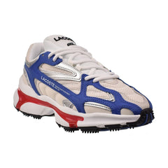"Lacoste L003 2K24 124 Men's Shoes White/Red/Blu 747sma0013-5t9
