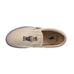 Polo Ralph Lauren Keaton Men's Slip-on Shoes Chic Cream 816892927-002