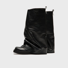 The Attico Robin Combat Boot - Black