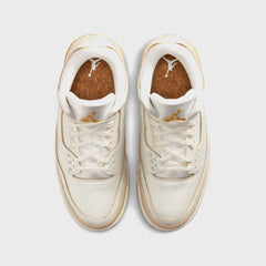 Jordan WMNS Air Jordan 3 Retro - Champion Sail / Team Gold / Pale Ivory / Metallic Gold / Ice