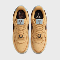 Nike x Kobe Bryant Air Force 1 Low Protro - Twine / Baroque Brown / Flax / Light Cream / Ocean Cube / Metallic Dark Grey