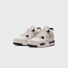 Jordan GS Air Jordan 4 Retro - Sail / University Red / Black