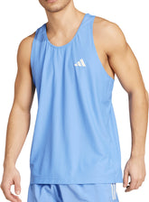 adidas Own The Run Mens Running Vest - Blue