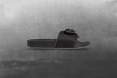 Adidas Originals x Pharrell Williams Chancletas Hu Slide - Core Black