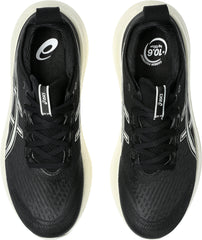 Asics Gel Nimbus 27 WIDE FIT Mens Running Shoes - Black
