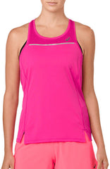 Asics Lite-Show Womens Running Vest Tank Top - Pink