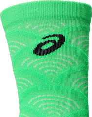Asics Performance Crew Running Socks - Green