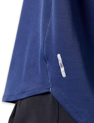 Asics Road Short Sleeve Womens Running Top - Blue