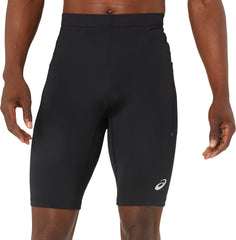 Asics Road Sprinter Mens Short Running Tights - Black