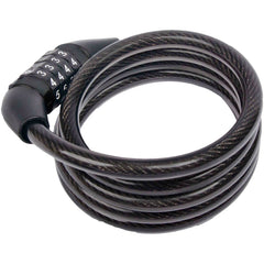 BBB QuickCode Coiled Cable Bike Lock - Black