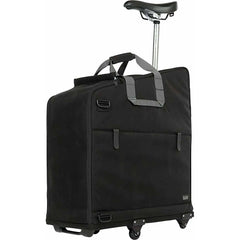 Brompton Padded Travel Bag V2 With 4 Rollers - Black