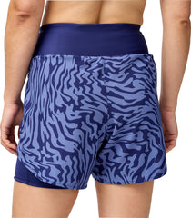 Brooks 5 Inch Chaser 2 In 1 Womens Running Shorts - Blue