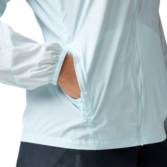 Brooks Canopy Packable Womens Running Jacket - Blue