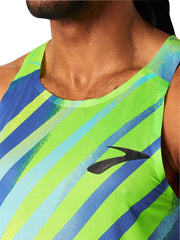 Brooks Elite Mens Running Vest - Blue