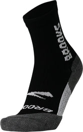 Brooks Ghost Crew Running Socks - Black