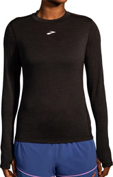 Brooks High Point Long Sleeve Womens Running Top - Black