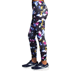 Brooks Method Womens 7/8 Running Tights - Black