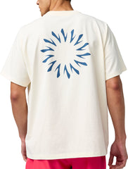Brooks Movement Heavyweight Short Sleeve Mens Running Top - Cream