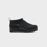 CDG Homme Oil Smooth Ripstop Leather Boot - Black