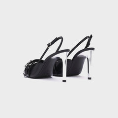 Coperni Slingback Belt Heel - Black