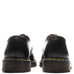 2046 Vintage Smooth Leather Oxford Shoes - Black