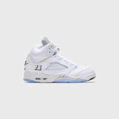Jordan Air Jordan 5 Retro OG - White / Metallic Silver / Black
