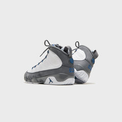 Jordan Air Jordan 9 Retro - White / Flint Grey / French Blue