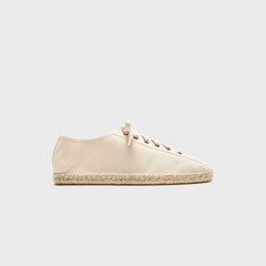 Lemaire Linoleum Laced Espadrilles - Off White
