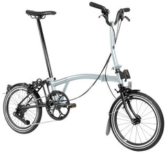 Brompton P Line 12-Speed Folding Bike - Lunar Ice