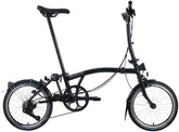 Brompton C Line 12-Speed Folding Bike - Black