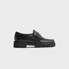 G.H. Bass WMNS Whitney Super Lug Loafers - Black Combo