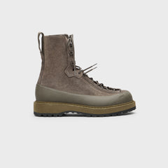 Stone Island Suede Shoes - Military Green