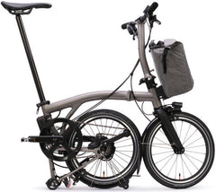 Brompton Electric T Line 4-Speed Titanium Folding Bike - Titanium