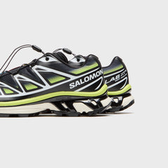 Salomon XT-6 Skyline - Black / Maritime Blue / Sharp Green