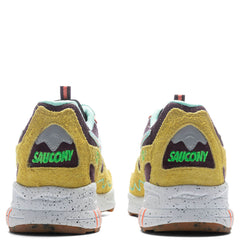 3D Grid Hurricane Trailian - Brown/Mustard