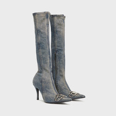 Diesel D-VENUS KB D - Washed Denim