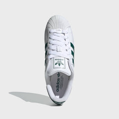 adidas Superstar II - Cloud White / Collegiate Green