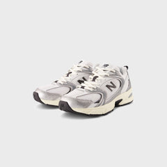 New Balance 530 - Silver Metallic / Black Cement