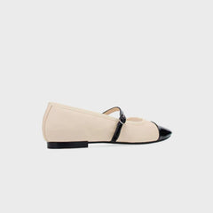 Repetto Georgiana Mary Janes - Swan Beige / Black