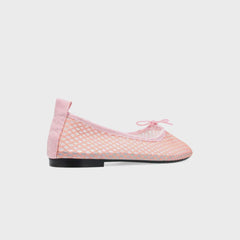 Repetto Garance Mesh Ballet Flat - Deep Pink